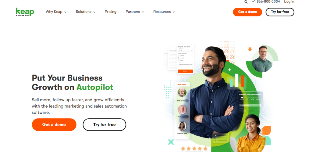 Best CRM for Small Business -Top Picks, Expert Comparison, and Honest Advice for 2026 6 Keap [ Best All-in-One CRM for Solo Entrepreneurs and Micro Teams