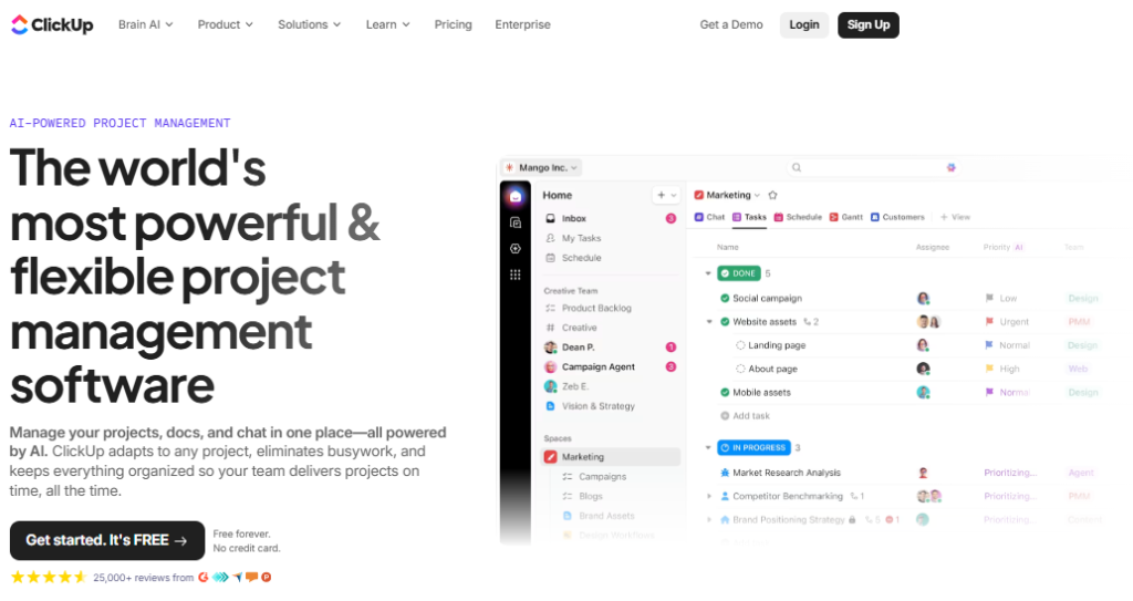 10 Best Team Collaboration Tools in 2026: The Ultimate Ranked Guide 7 ClickUp