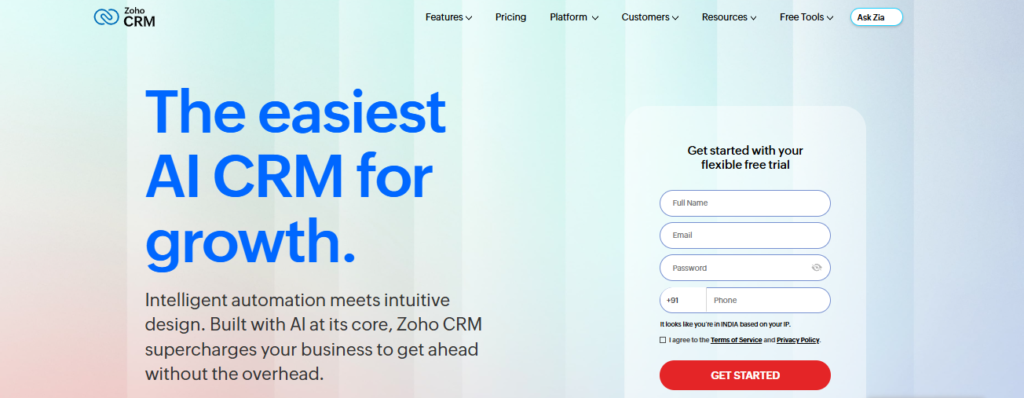 Zoho CRM
