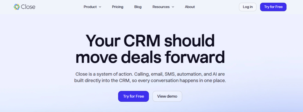 Best Sales CRM Software in 2026 (Top 11 Tools Compared) 2 Close Sales CRM