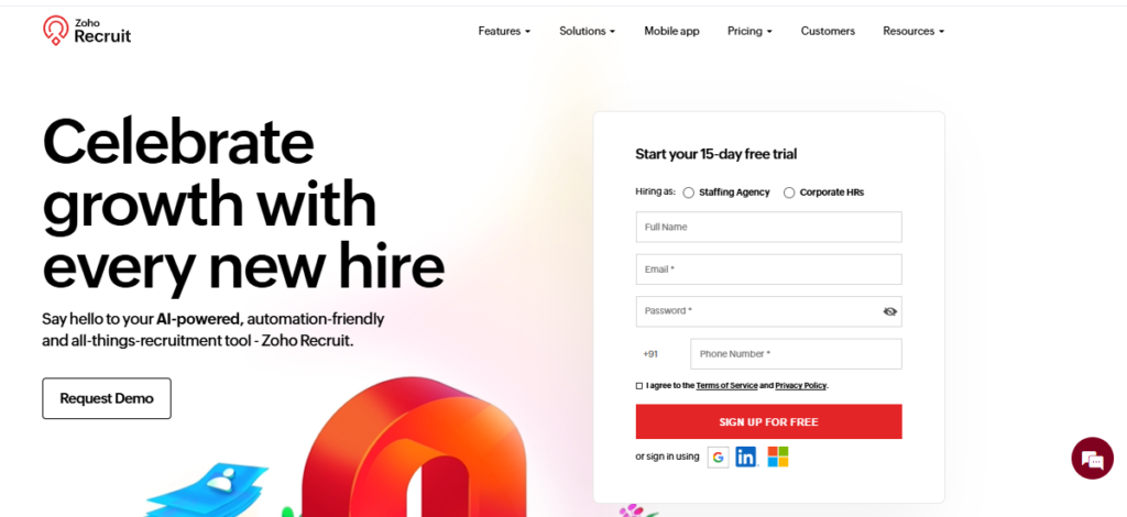Zoho Recruit - Best Recruiting Software