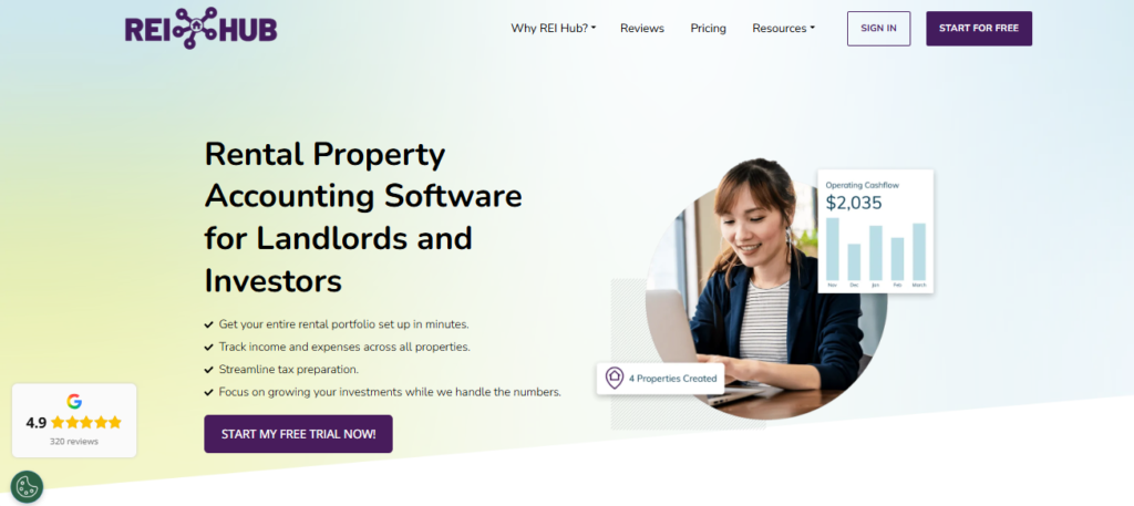 REI Hub - best real estate accounting software
