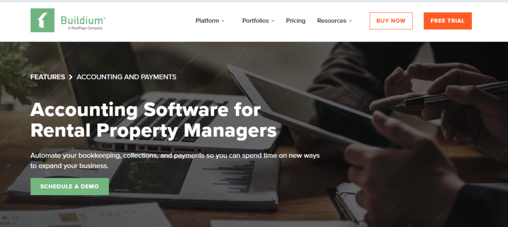 Buildium accounting tools 