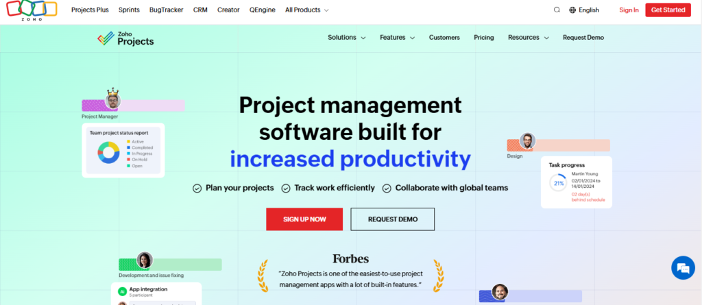 Zoho Projects