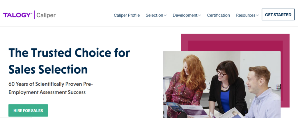 Caliper Profile – Deep Psychometric Profiling for Long-Cycle Sales Roles