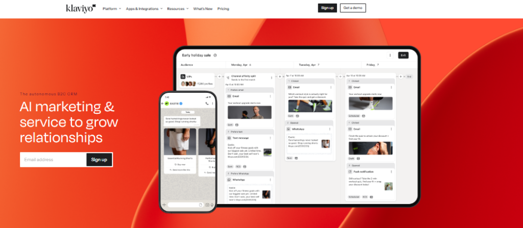 8 Best Marketing Cloud Software Platforms for 2026 (Ranked and Reviewed) 6 Klaviyo Marketing Cloud software