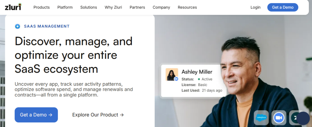 7 Best SaaS Management Software Tools That Actually Cut Waste (2026) 2 Zluri saas management software