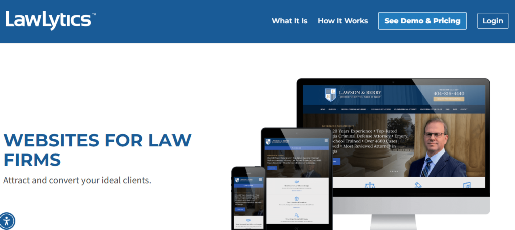 LawLytics — Best CRM for Law Firms Focused on Client Communication and Retention
