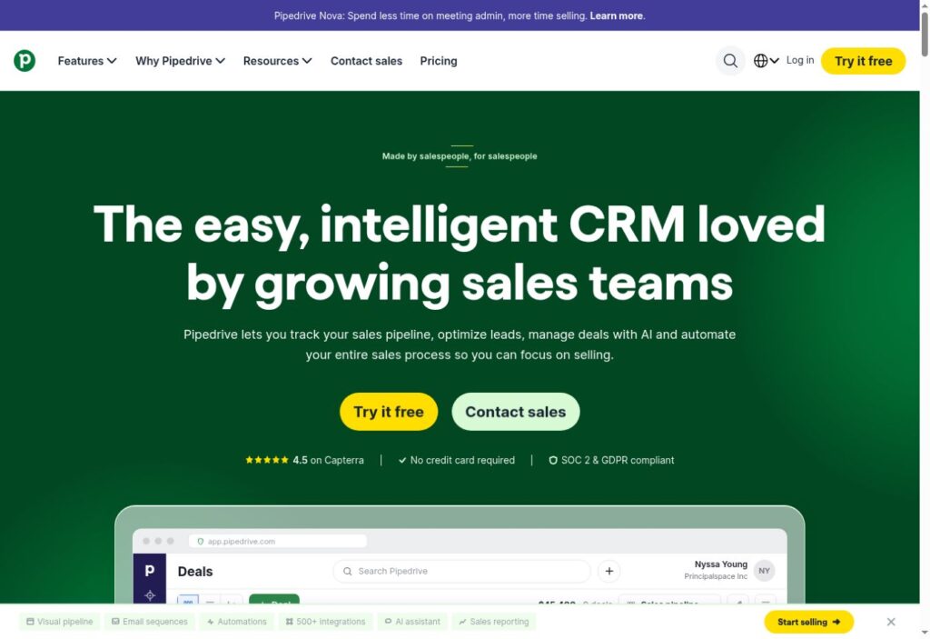10 Best CRM for Real Estate Agents in 2026: A Practical Buying Guide 9 Pipedrive — Best for a clear, customizable sales pipeline.