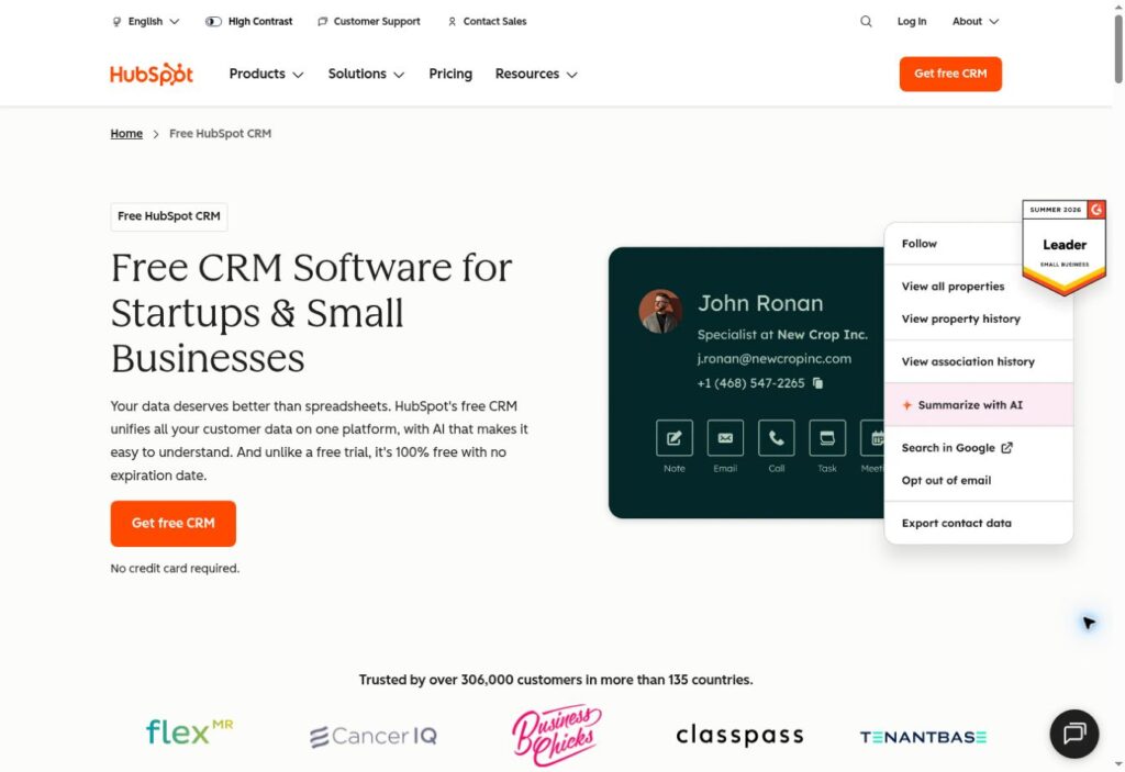 10 Best CRM for Real Estate Agents in 2026: A Practical Buying Guide 10 HubSpot — Best for starting with a free general-purpose CRM.