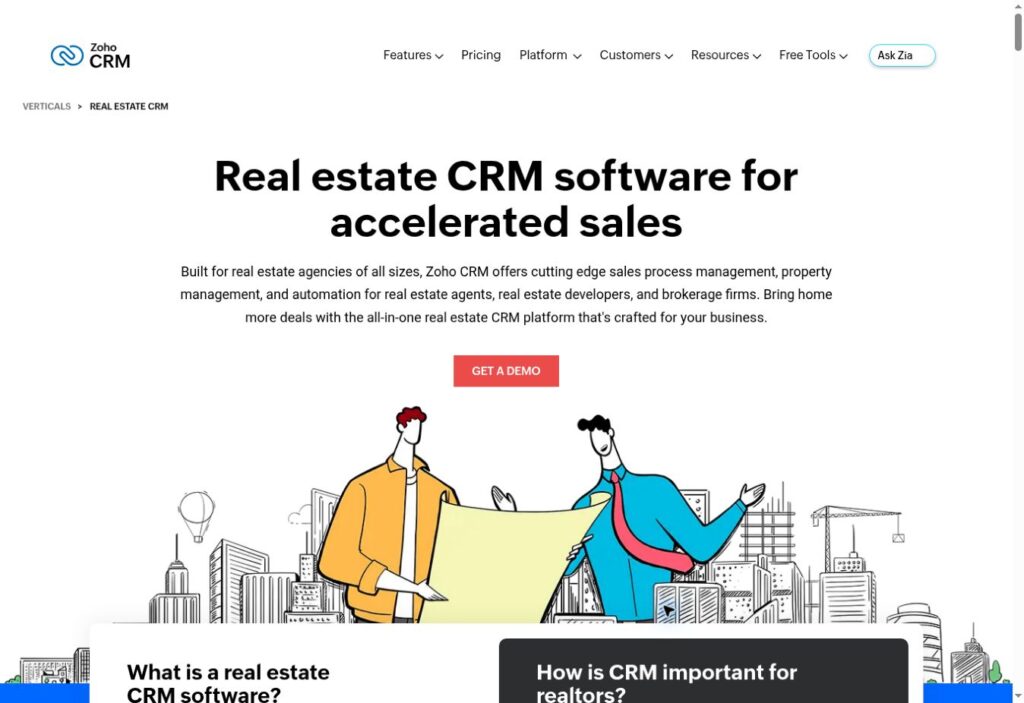 10 Best CRM for Real Estate Agents in 2026: A Practical Buying Guide 11 Zoho CRM — Best for agencies that need configurable processes.